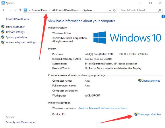 Windows 10 Pro Product Key activation guide steps