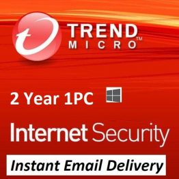 Trend Micro Internet Security 2020 for 2 Year 1PC User